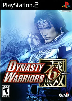 Dynasty Warriors 6 box cover front